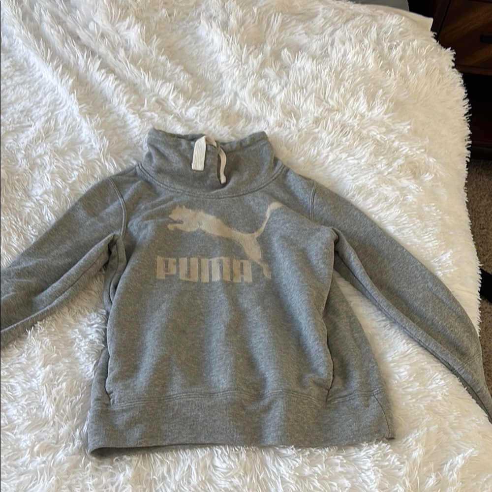 PUMA Kids Gray Sweatshirt